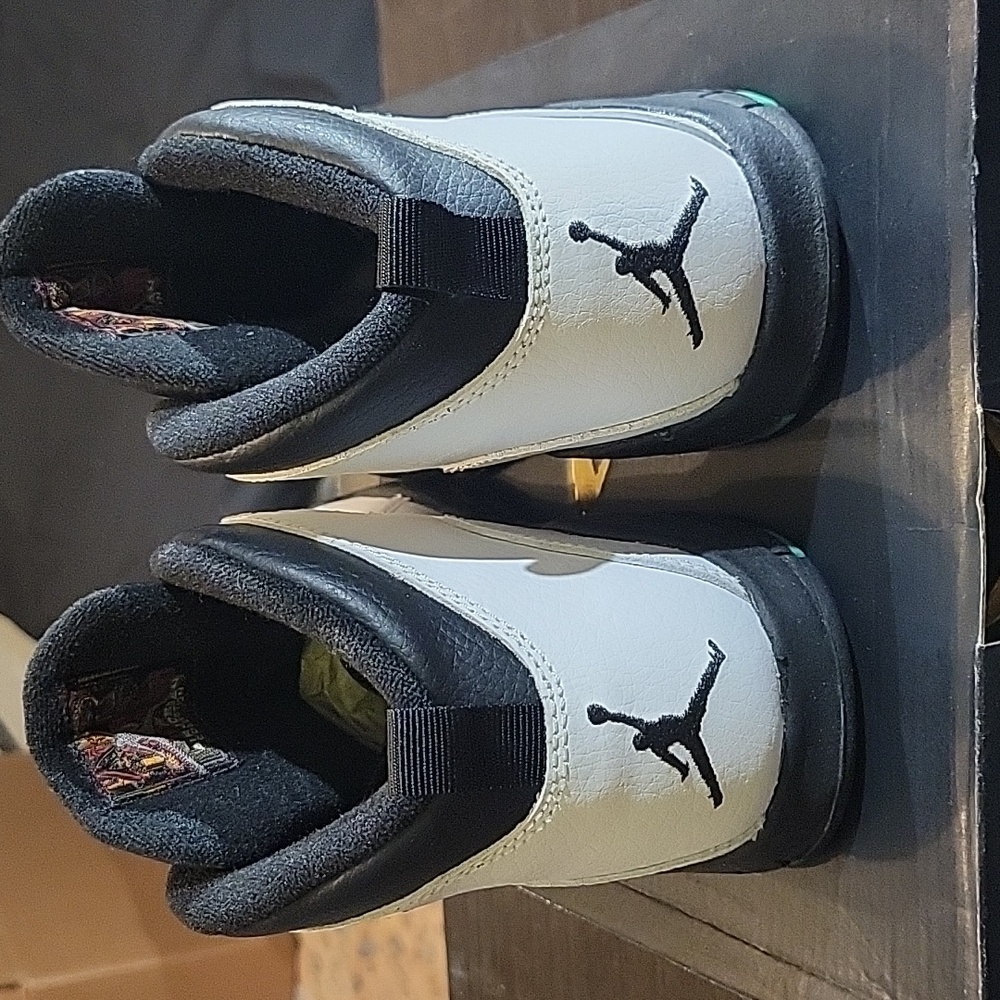 Air Jordan 10 Retro Rare 30th GG (PS) "Verde" (2015) Boys 3Y Girl 4.5 New W/Box - Picture 5 of 11